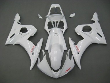 Affordable 2003-2005 White Yamaha YZF R6 Motorcycle Fairings Canada