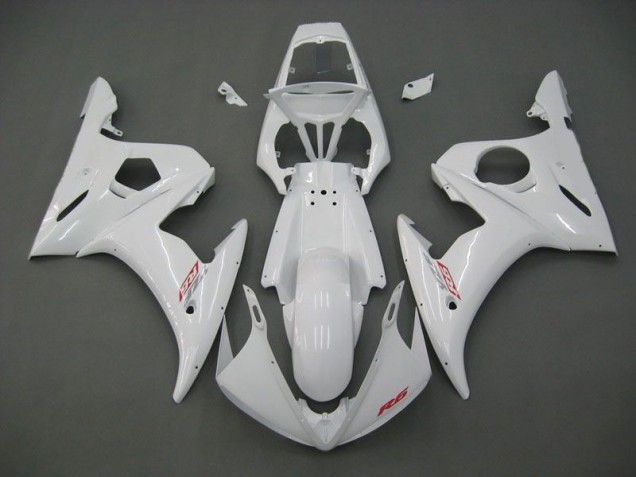 Affordable 2003-2005 White Yamaha YZF R6 Motorcycle Fairings Canada Affordable 2003-2005 White Yamaha YZF R6 Motorcycle Fairings Canada