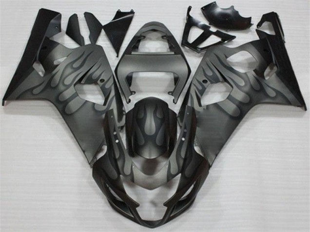 Affordable 2004-2005 Black Grey Suzuki GSXR 600/750 Motorcycle Fairings Canada