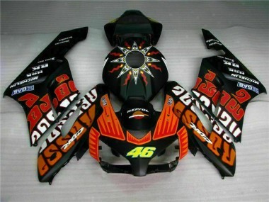 Affordable 2004-2005 Black Orange Honda CBR1000RR Motorcycle Fairings Canada