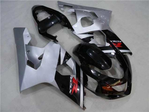 Affordable 2004-2005 Black Silver Suzuki GSXR 600/750 Motorcycle Fairings Canada Affordable 2004-2005 Black Silver Suzuki GSXR 600/750 Motorcycle Fairings Canada