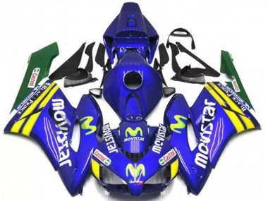 Affordable 2004-2005 Blue Honda CBR1000RR Motorcycle Fairings Canada