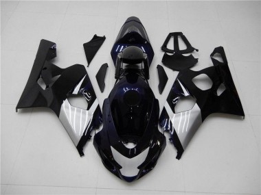 Affordable 2004-2005 Blue Silver Suzuki GSXR 600/750 Motorcycle Fairings Canada