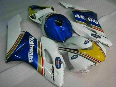 Affordable 2004-2005 Blue White Honda CBR1000RR Motorcycle Fairings Canada
