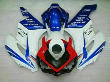Affordable 2004-2005 Blue White Honda CBR1000RR Full Motorcycle Fairings Canada