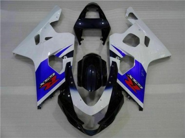 Affordable 2004-2005 Blue White Suzuki GSXR 600/750 ABS Fairing Kits Canada