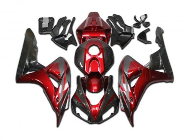 Affordable 2004-2005 Candy Red Grey Black Honda CBR1000RR Motorcycle Fairings Canada