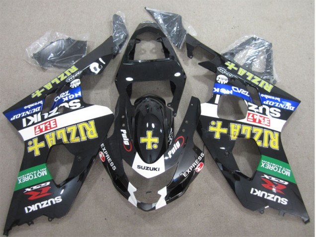 Affordable 2004-2005 Lucky Strike Suzuki GSXR600 Motorcycle Fairings Canada Affordable 2004-2005 Lucky Strike Suzuki GSXR600 Motorcycle Fairings Canada
