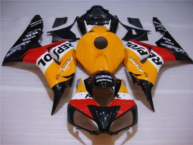 Affordable 2004-2005 Orange Black Honda CBR1000RR Motorcycle Fairings Canada