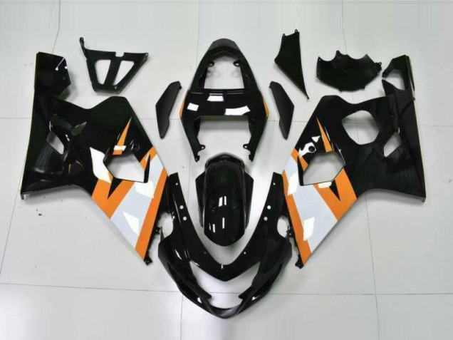 Affordable 2004-2005 Orange Black Suzuki GSXR 600/750 ABS Fairing Kits Canada Affordable 2004-2005 Orange Black Suzuki GSXR 600/750 ABS Fairing Kits Canada