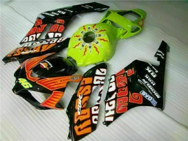 Affordable 2004-2005 Orange Green Honda CBR1000RR Motorcycle Fairings Canada