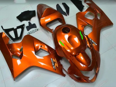 Affordable 2004-2005 Orange Suzuki GSXR 600/750 Plastics Fairing Kits Canada