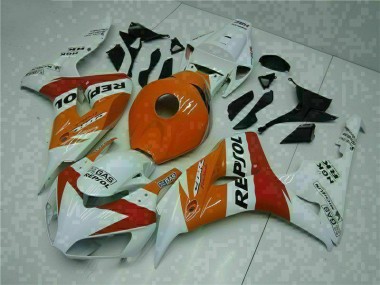 Affordable 2004-2005 Orange White Honda CBR1000RR Motorcycle Fairings Canada