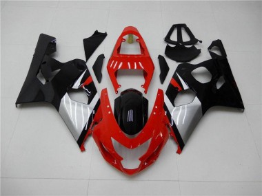 Affordable 2004-2005 Red Black Suzuki GSXR 600/750 Motorcycle Fairings Canada