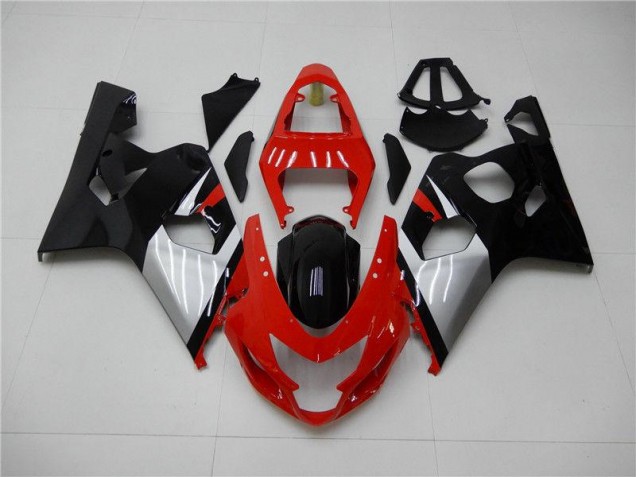 Affordable 2004-2005 Red Black Suzuki GSXR 600/750 Motorcycle Fairings Canada Affordable 2004-2005 Red Black Suzuki GSXR 600/750 Motorcycle Fairings Canada