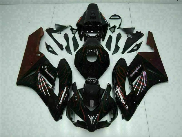 Affordable 2004-2005 Red Flame Honda CBR1000RR Motorcycle Fairings Canada Affordable 2004-2005 Red Flame Honda CBR1000RR Motorcycle Fairings Canada