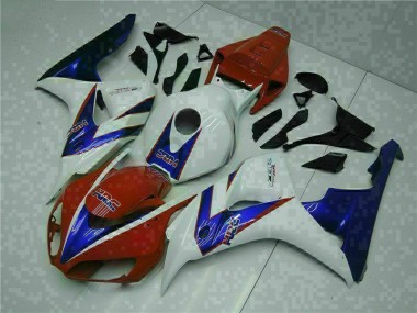 Affordable 2004-2005 Red White Honda CBR1000RR Motorcycle Fairings Canada