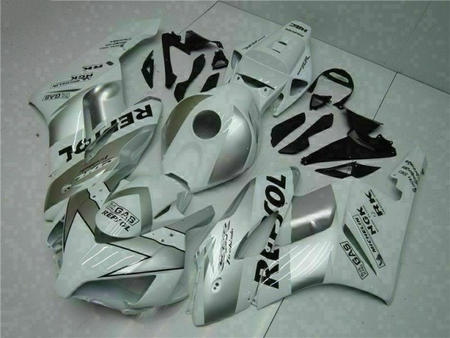Affordable 2004-2005 Silver White Honda CBR1000RR Motorcycle Fairings Canada Affordable 2004-2005 Silver White Honda CBR1000RR Motorcycle Fairings Canada