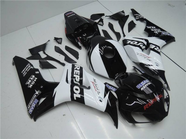 Affordable 2004-2005 White Black Honda CBR1000RR Fairing Kit Canada Affordable 2004-2005 White Black Honda CBR1000RR Fairing Kit Canada