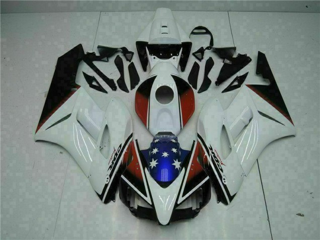 Affordable 2004-2005 White Black Honda CBR1000RR Fairing Kits Canada Affordable 2004-2005 White Black Honda CBR1000RR Fairing Kits Canada