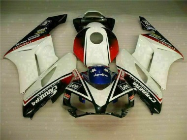 Affordable 2004-2005 White Black Honda CBR1000RR Full Fairing Kit Canada