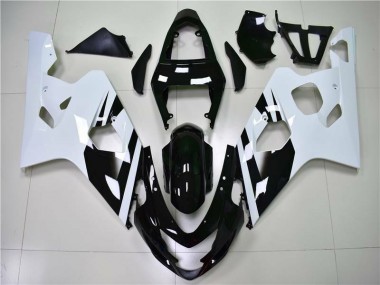 Affordable 2004-2005 White Black Suzuki GSXR 600/750 Motorcycle Fairings Canada