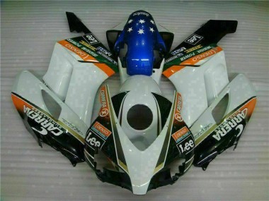 Affordable 2004-2005 White Blue Honda CBR1000RR Motorcycle Fairings Canada