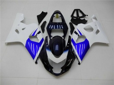 Affordable 2004-2005 White Blue Suzuki GSXR 600/750 Motorcycle Fairings Canada