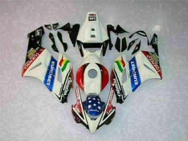 Affordable 2004-2005 White Red Honda CBR1000RR Fairing Kit Canada