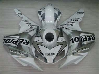 Affordable 2004-2005 White Silver Black Honda CBR1000RR Motorcycle Fairings Canada