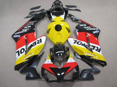 Affordable 2004-2005 Yellow Red White Repsol Honda CBR1000RR Motorcycle Fairings Canada