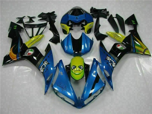 Affordable 2004-2006 Blue Yamaha YZF R1 Full Fairing Kit Canada Affordable 2004-2006 Blue Yamaha YZF R1 Full Fairing Kit Canada