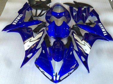 Affordable 2004-2006 Glossy Blue White Yamaha YZF R1 Motorcycle Fairings Canada