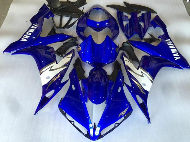 Affordable 2004-2006 Glossy Blue White Yamaha YZF R1 Motorcycle Fairings Canada Affordable 2004-2006 Glossy Blue White Yamaha YZF R1 Motorcycle Fairings Canada