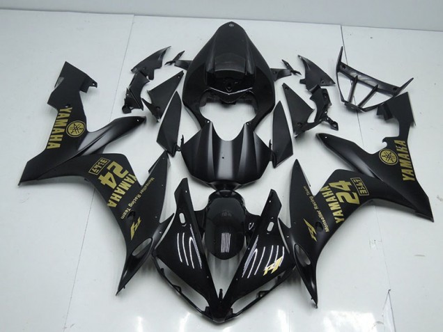 Affordable 2004-2006 Red Matte Black Gold Yamaha YZF R1 Motorcycle Fairings Canada