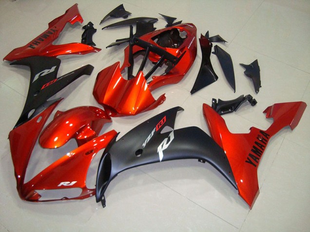 Affordable 2004-2006 Red Matte Black Yamaha YZF R1 Motorcycle Fairings Canada