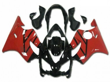 Affordable 2004-2007 Red Black Honda CBR600 F4i Fairing Kit Canada