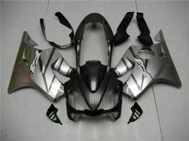 Affordable 2004-2007 Silver Black Honda CBR600 F4i Motorcycle Fairings Canada