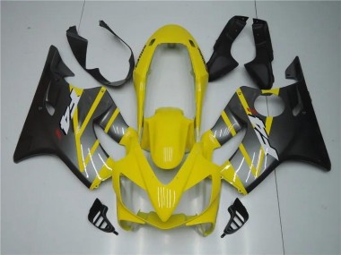 Affordable 2004-2007 Yellow Grey Honda CBR600 F4i Plastics Motorcycle Fairings Canada