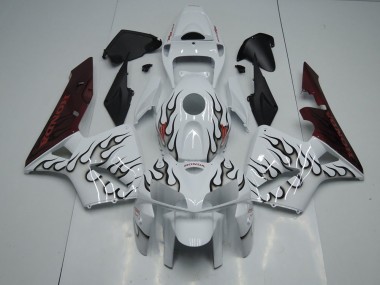 Affordable 2005-2006 Black Flame Honda CBR600RR Motorcycle Fairings Canada