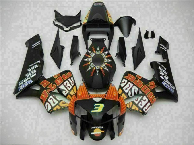 Affordable 2005-2006 Black Honda CBR600RR Plastics Fairing Kit Canada Affordable 2005-2006 Black Honda CBR600RR Plastics Fairing Kit Canada