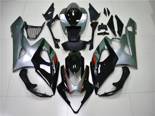 Affordable 2005-2006 Black Silver Suzuki GSXR 1000 Motorcycle Fairings Canada