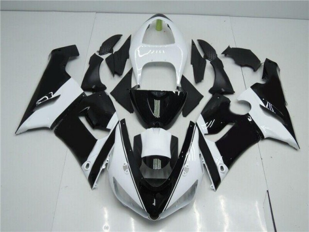 Affordable 2005-2006 Black White Kawasaki Ninja ZX6R Motorcycle Fairings & Bodywork Canada Affordable 2005-2006 Black White Kawasaki Ninja ZX6R Motorcycle Fairings & Bodywork Canada