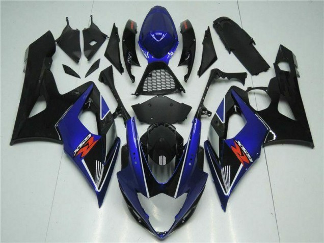 Affordable 2005-2006 Blue Black Suzuki GSXR 1000 Motorcycle Fairings Canada Affordable 2005-2006 Blue Black Suzuki GSXR 1000 Motorcycle Fairings Canada