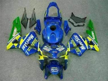 Affordable 2005-2006 Blue Honda CBR600RR ABS Full Fairing Kits Canada