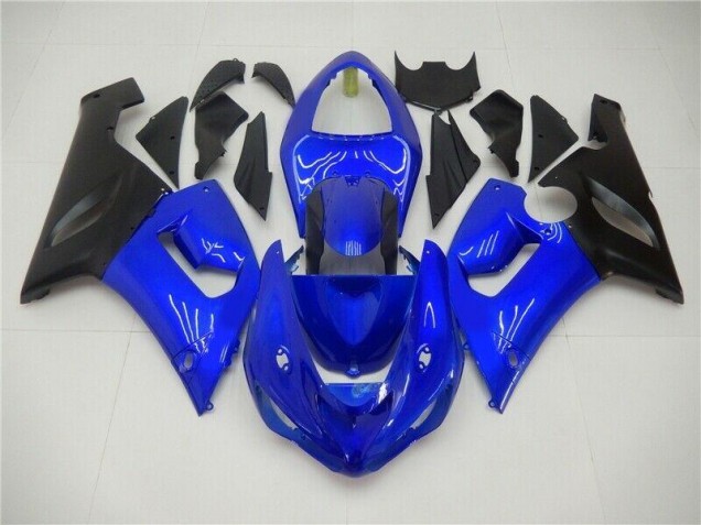 Affordable 2005-2006 Blue Kawasaki Ninja ZX6R Injection Fairing Kit Canada Affordable 2005-2006 Blue Kawasaki Ninja ZX6R Injection Fairing Kit Canada