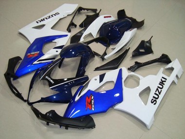 Affordable 2005-2006 Blue White Black Suzuki GSXR 1000 Motorcycle Fairings Canada