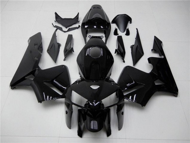 Affordable 2005-2006 Glossy Black Honda CBR600RR Fairing Kit Canada Affordable 2005-2006 Glossy Black Honda CBR600RR Fairing Kit Canada