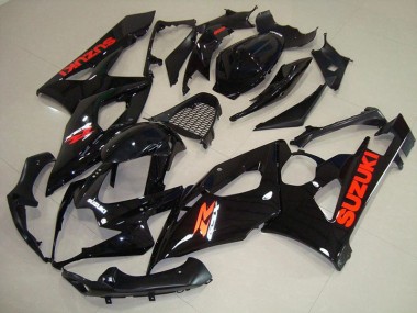 Affordable 2005-2006 Glossy Black Red Sticker Suzuki GSXR 1000 Motorcycle Fairings Canada