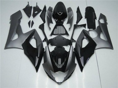 Affordable 2005-2006 Grey Black Suzuki GSXR 1000 Fairing Kit & Bodywork Canada